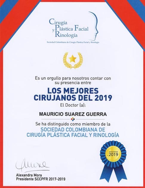 Mejor médico cirujano Rinoplastia Ultrasónica Doctor Mauricio Suárez