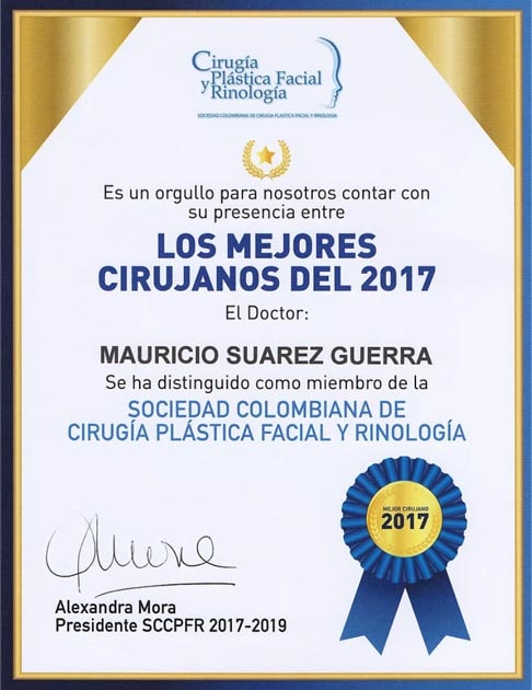 Mejor médico cirujano Rinoplastia Ultrasónica Doctor Mauricio Suárez